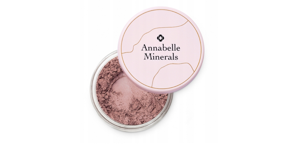 brązowo-miedziany cień glinkowy do oczu zielonych i niebieskich cocoa cup annabelle minerals
